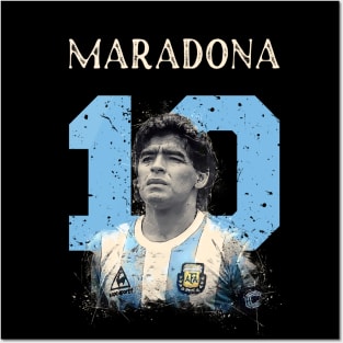 Diego Maradona Posters and Art